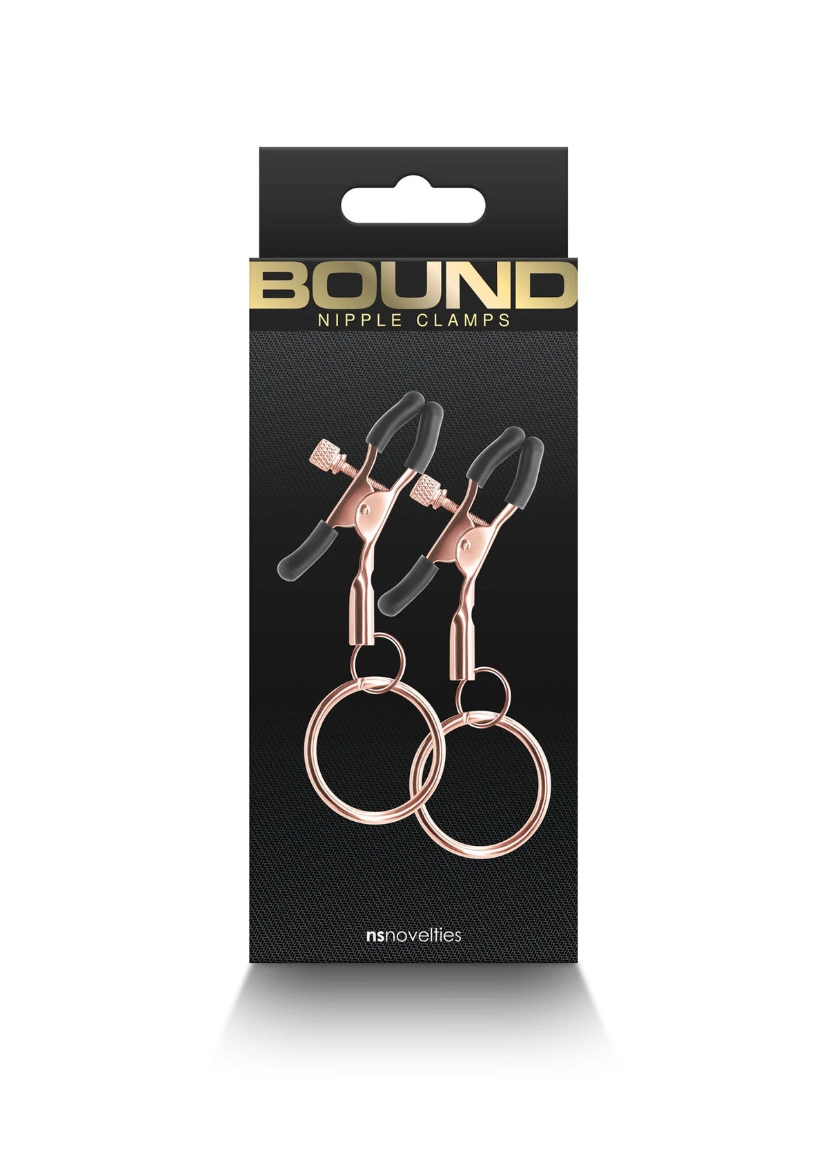 Bestel: Nipple Clamps C2 by NS Novelties Bound - bij Happytoys.nl, happytoys.be, Happytoys.ae: erotische sex webshop | liever Happy dan Easy ⭐⭐⭐⭐⭐