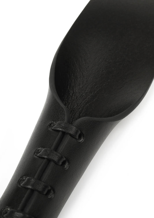 Bestel: Genuine Leather Slapper II - bij Happytoys: de erotische sex webshop | liever Happy dan Easy ⭐⭐⭐⭐⭐ - Default Title - 20003 - BLACK