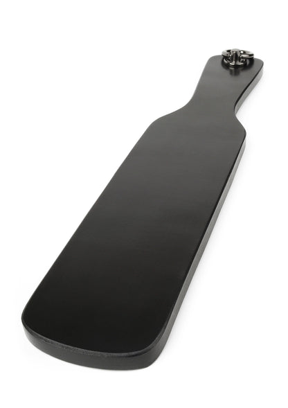 Bestel: Genuine Leather Spank Paddle by Hidden Desire - bij Happytoys: de erotische sex webshop | liever Happy dan Easy ⭐⭐⭐⭐⭐ - Default Title - 20008 - BLACK