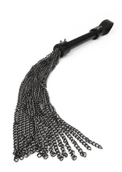 Bestel: Genuine Leather Chain Whip by Hidden Desire Master - bij Happytoys: de erotische sex webshop | liever Happy dan Easy ⭐⭐⭐⭐⭐