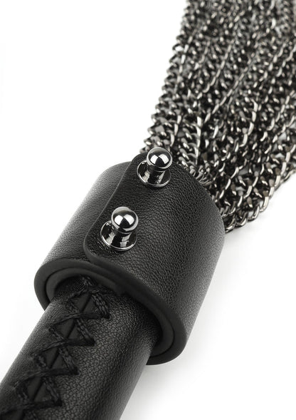 Bestel: Genuine Leather Chain Whip by Hidden Desire Master - bij Happytoys: de erotische sex webshop | liever Happy dan Easy ⭐⭐⭐⭐⭐