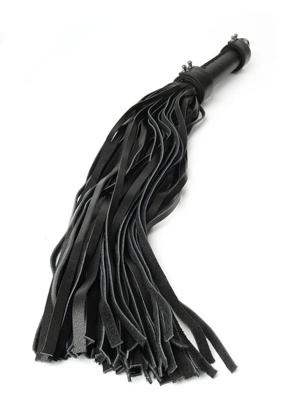 Bestel: Genuine Leather Whip 55cm by Hidden Desire - bij Happytoys: de erotische sex webshop | liever Happy dan Easy ⭐⭐⭐⭐⭐