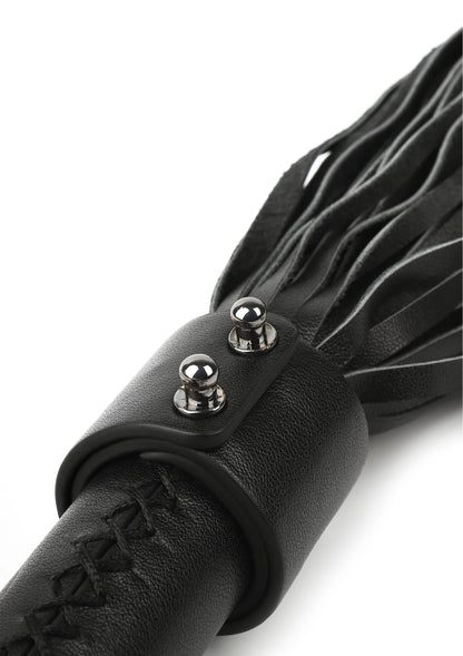 Bestel: Genuine Leather Whip 55cm by Hidden Desire - bij Happytoys: de erotische sex webshop | liever Happy dan Easy ⭐⭐⭐⭐⭐