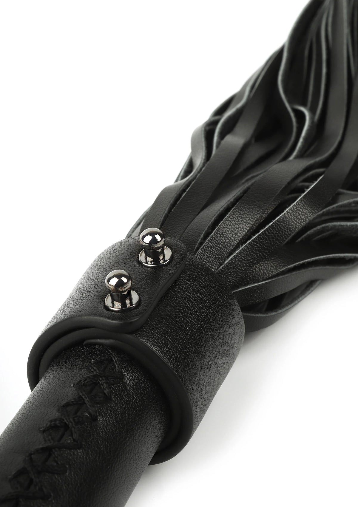 Bestel: Genuine Leather Whip 75cm by Hidden Desire - bij Happytoys: de erotische sex webshop | liever Happy dan Easy ⭐⭐⭐⭐⭐