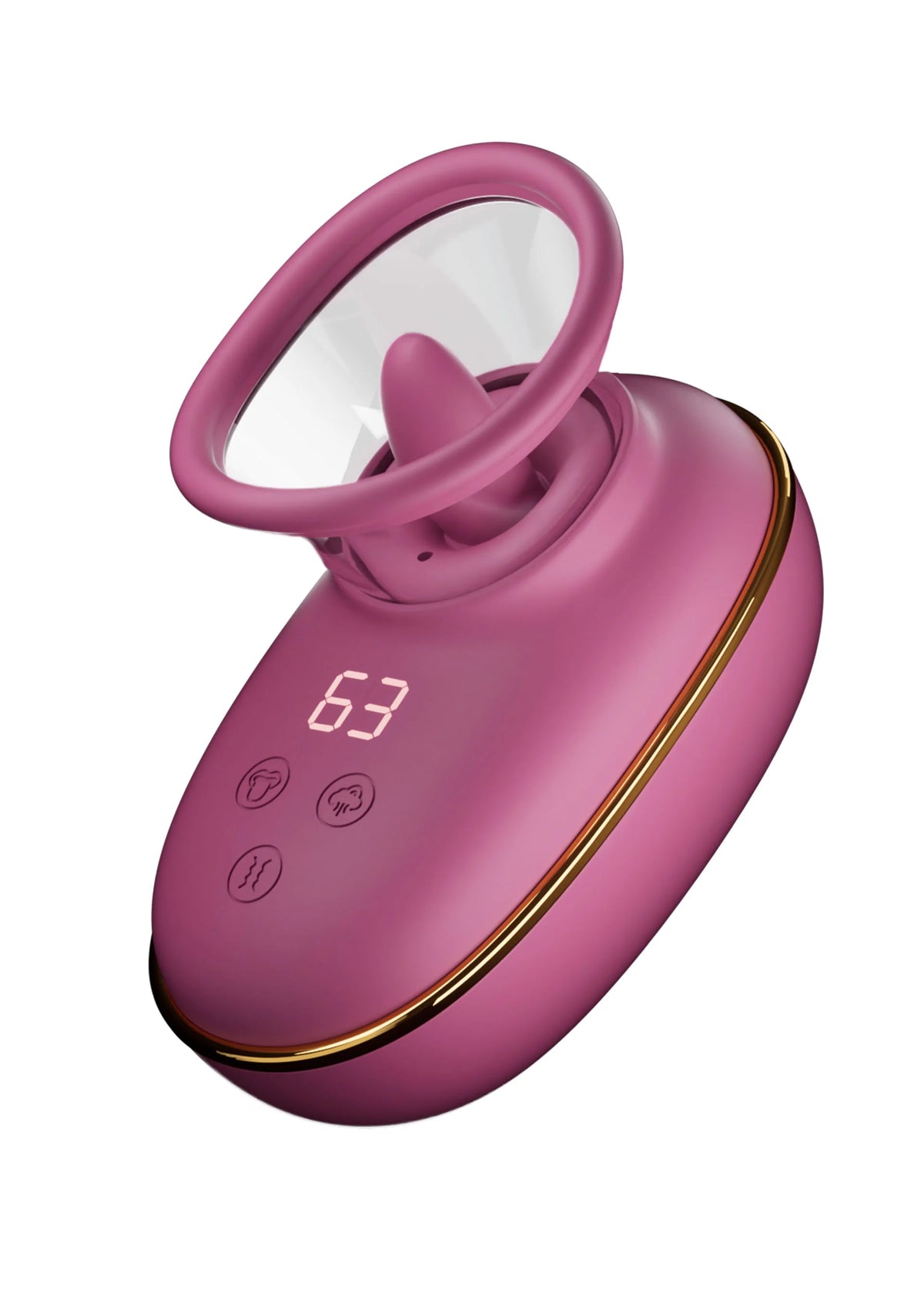 Bestel: Licking Clitoral Automatic Pump by She.E.O. - bij Happytoys: de erotische sex webshop | liever Happy dan Easy ⭐⭐⭐⭐⭐ - Default Title - 20208 - PINK