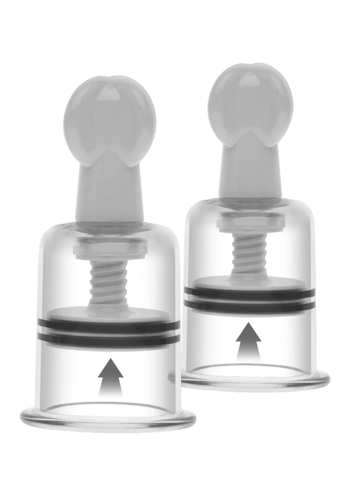 Bestel: Nipple & Clitoral Suckers M/L by She.E.O. - bij Happytoys: de erotische sex webshop | liever Happy dan Easy ⭐⭐⭐⭐⭐ - Default Title - 20251 - WHITE