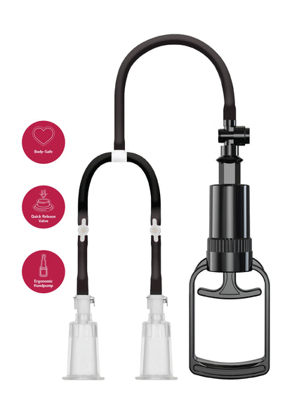 Vacuum Nipple Pleasure Pump M/L by She.E.O.