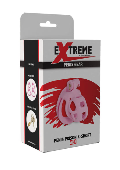 Bestel: Penis Prison Cock Cage X - Short by Hidden Desire - bij Happytoys: de erotische sex webshop | liever Happy dan Easy ⭐⭐⭐⭐⭐