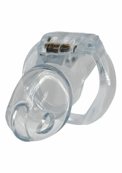 Bestel: Clear Control Cock Cage Long by Hidden Desire - bij Happytoys: de erotische sex webshop | liever Happy dan Easy ⭐⭐⭐⭐⭐