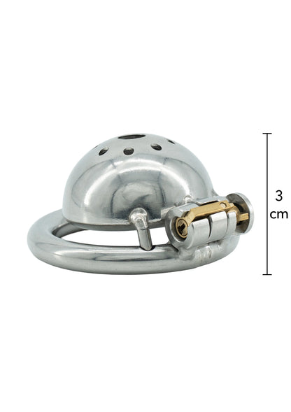 Bestel: Stainless Cock Vault X - Short by Hidden Desire - bij Happytoys: de erotische sex webshop | liever Happy dan Easy ⭐⭐⭐⭐⭐