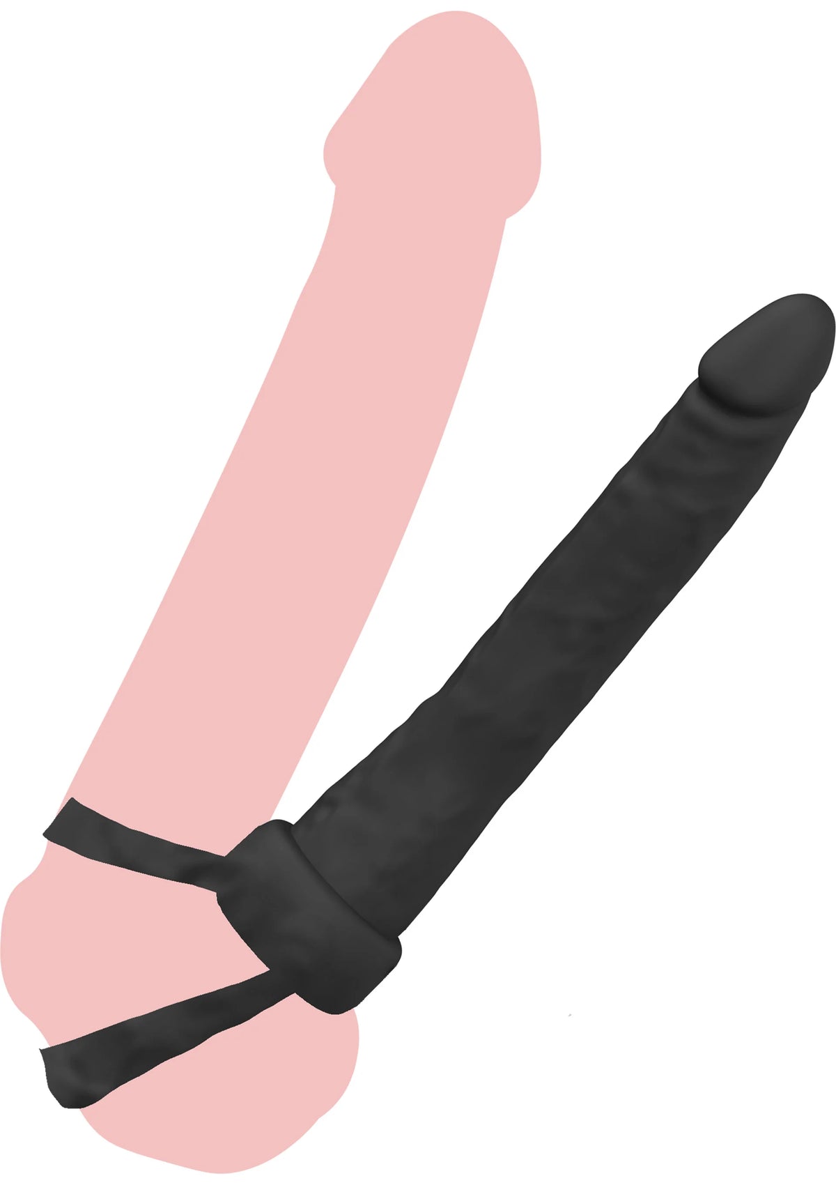 Bestel: Extreme Double Trouble Anal Penetrator by Hidden Desire - bij Happytoys: de erotische sex webshop | liever Happy dan Easy ⭐⭐⭐⭐⭐ - Default Title - 20400 - BLACK