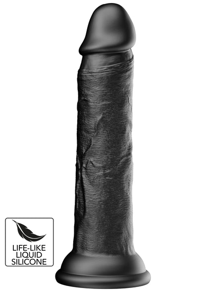 Bestel: Realistic Dong Liquid Silicone 23 cm by Hidden Desire - bij Happytoys.nl, happytoys.be, Happytoys.ae: erotische sex webshop | liever Happy dan Easy ⭐⭐⭐⭐⭐ - Zwart - 20714 - BLACK