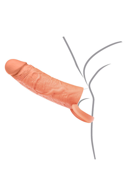 Penis Sleeve Liquid Silicone Ring 15 cm by Hidden Desire Inferno