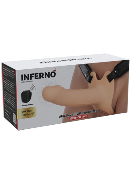 Bestel: Hollow Penis Strapon Vibrating 16cm Black by Hidden Desire - bij Happytoys: de erotische sex webshop | liever Happy dan Easy ⭐⭐⭐⭐⭐