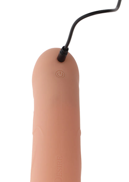 Bestel: Hollow Penis Strapon Vibrating 16cm Skin by Hidden Desire - bij Happytoys: de erotische sex webshop | liever Happy dan Easy ⭐⭐⭐⭐⭐
