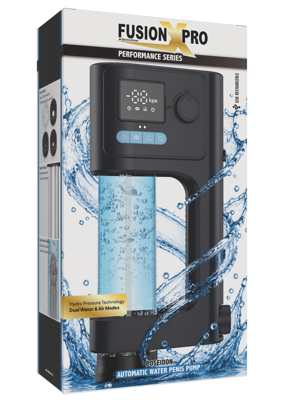 Poseidon Aqua Pressure Pump by Hidden Desire Fusion X