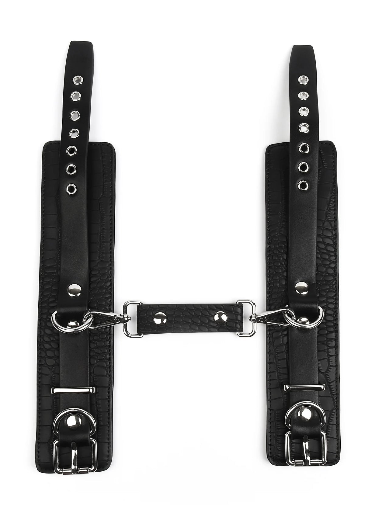 Croc-Embossed Wrist Cuffs by Avanza Feros