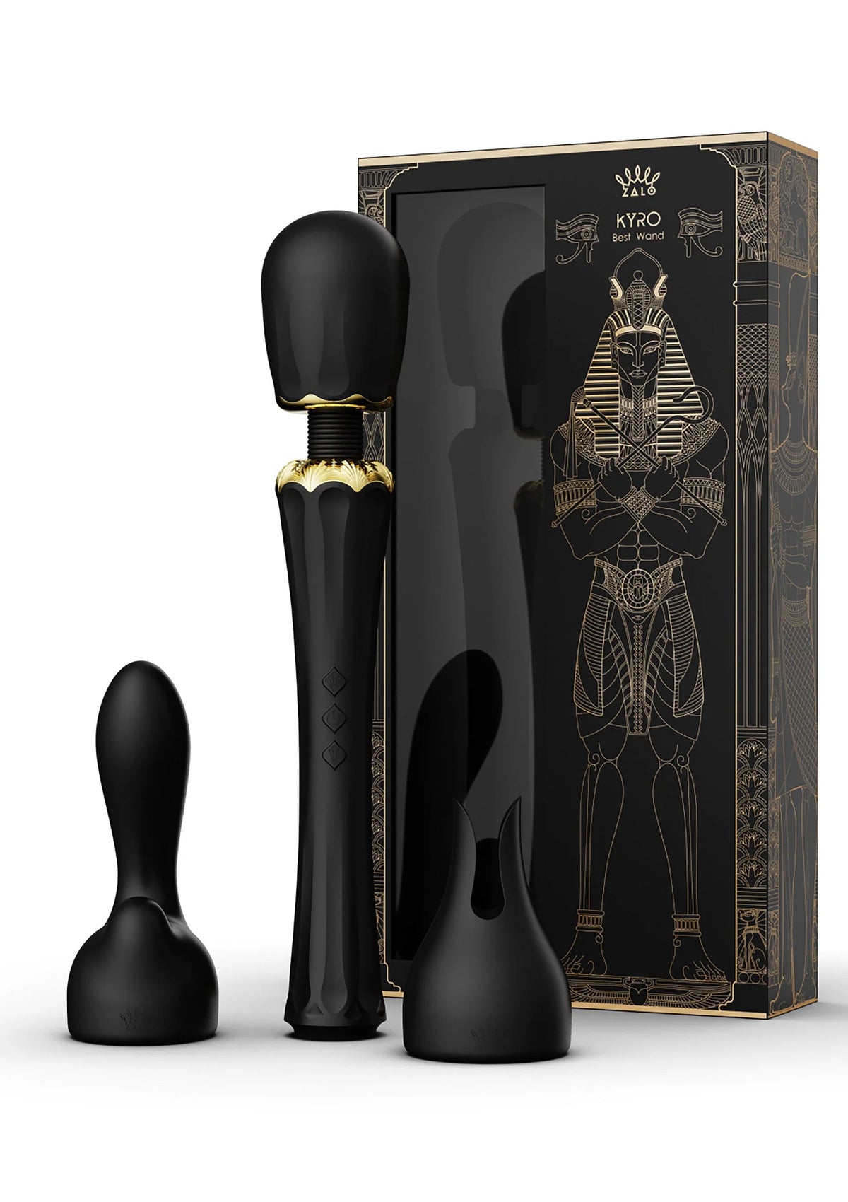 Bestel: Kyro Wand Vibrator by Zalo - bij Happytoys: de erotische sex webshop | liever Happy dan Easy ⭐⭐⭐⭐⭐
