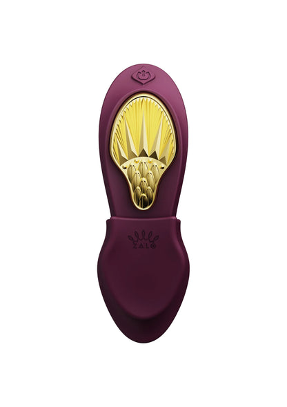 Bestel: Aya Wearable Vibrator Purple by Zalo - bij Happytoys: de erotische sex webshop | liever Happy dan Easy ⭐⭐⭐⭐⭐