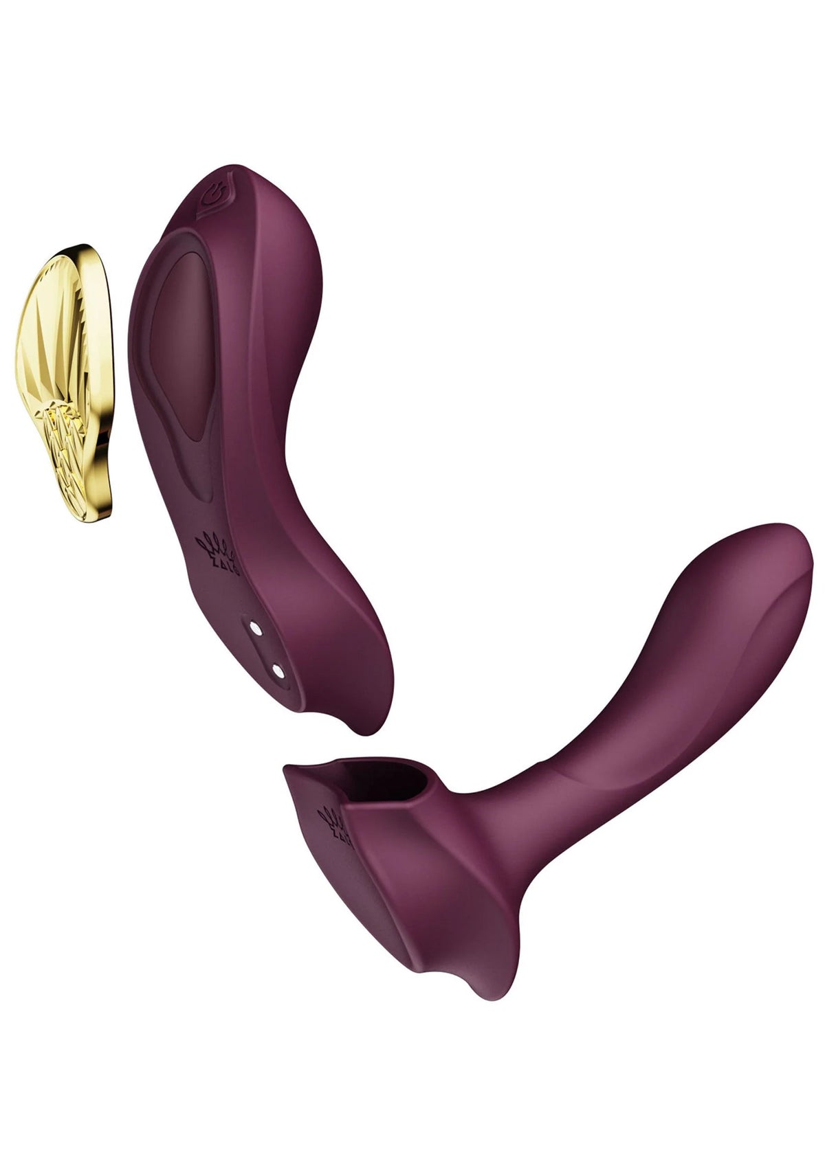 Bestel: Aya Wearable Vibrator Purple by Zalo - bij Happytoys: de erotische sex webshop | liever Happy dan Easy ⭐⭐⭐⭐⭐
