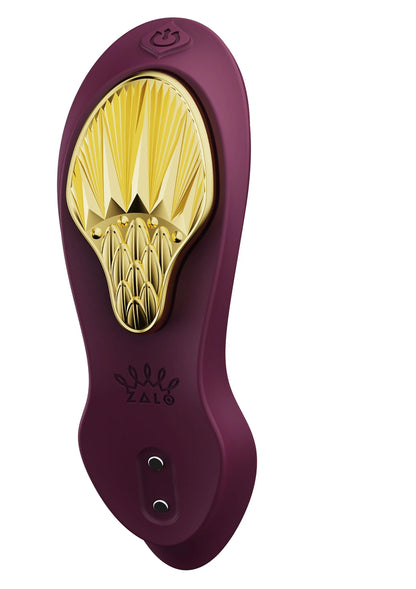 Bestel: Aya Wearable Vibrator Black by Zalo - bij Happytoys: de erotische sex webshop | liever Happy dan Easy ⭐⭐⭐⭐⭐