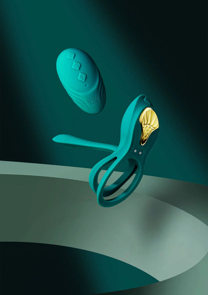 Bestel: Bayek - Cockring Vibrator with remote control by Zalo - bij Happytoys: de erotische sex webshop | liever Happy dan Easy ⭐⭐⭐⭐⭐