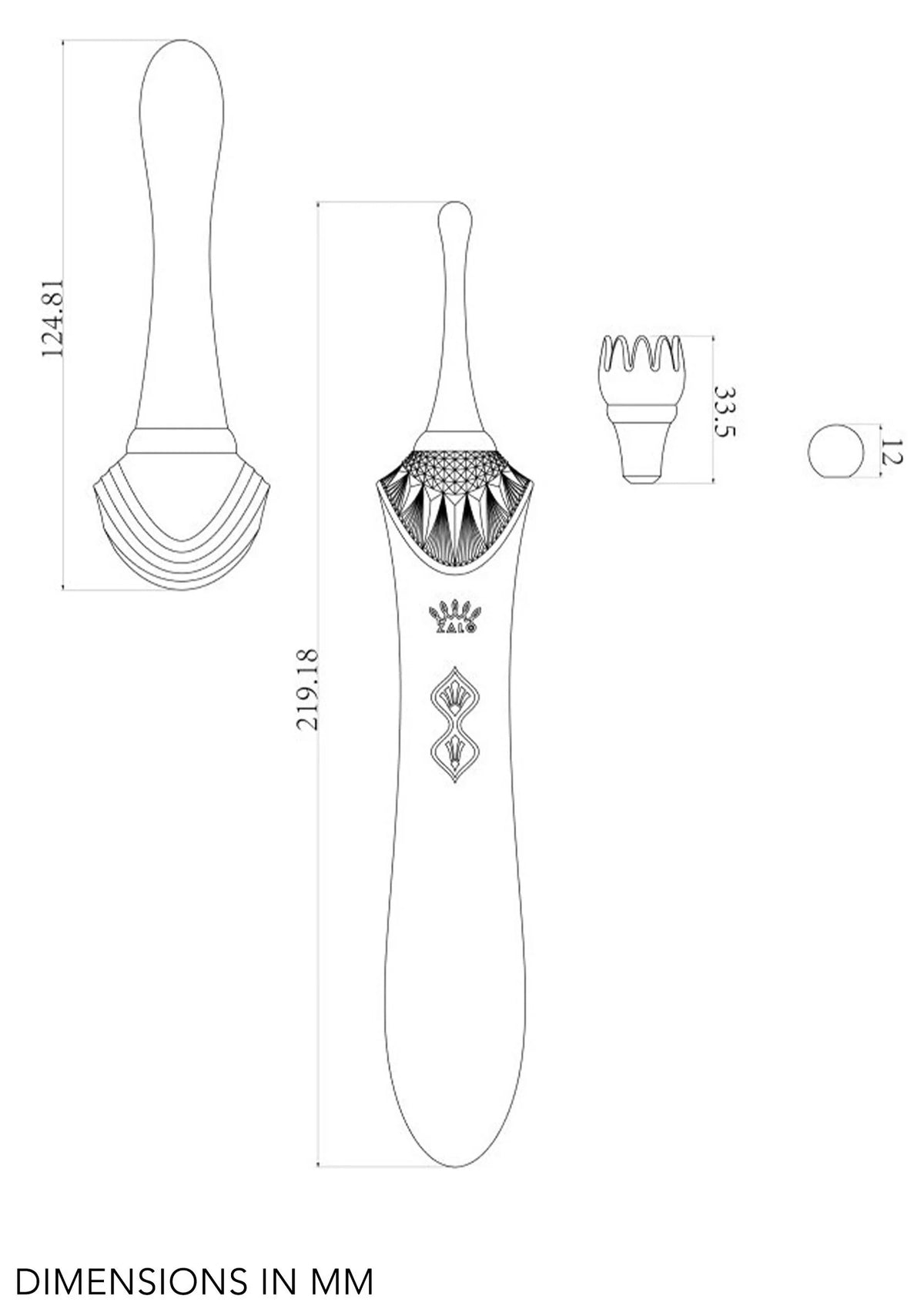 Bestel: Bess 2 Clitoral Vibrator by Zalo - bij Happytoys: de erotische sex webshop | liever Happy dan Easy ⭐⭐⭐⭐⭐