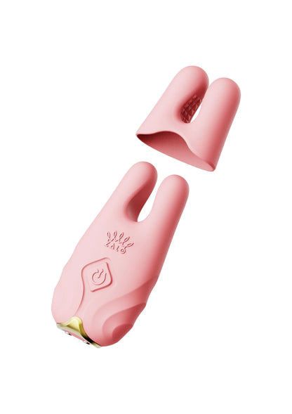 Bestel: Nave Vibrating Nipple Clamps Purple by Zalo - bij Happytoys: de erotische sex webshop | liever Happy dan Easy ⭐⭐⭐⭐⭐