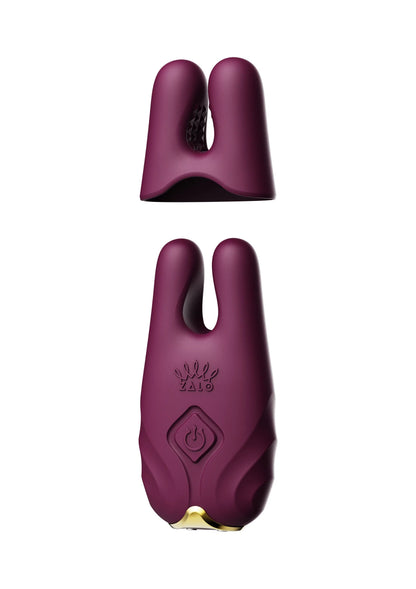 Bestel: Nave Vibrating Nipple Clamps Pink by Zalo - bij Happytoys: de erotische sex webshop | liever Happy dan Easy ⭐⭐⭐⭐⭐