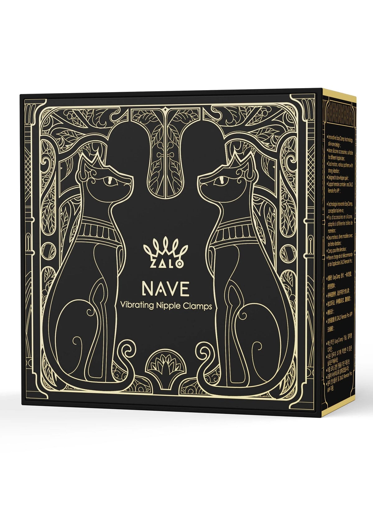 Bestel: Nave Vibrating Nipple Clamps Purple by Zalo - bij Happytoys: de erotische sex webshop | liever Happy dan Easy ⭐⭐⭐⭐⭐