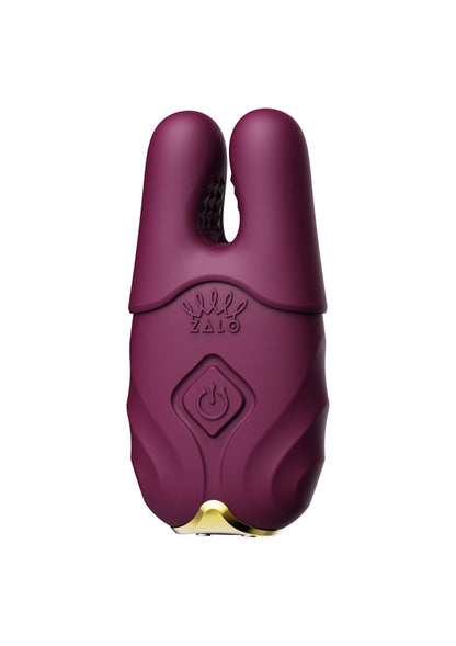 Bestel: Nave Vibrating Nipple Clamps Pink by Zalo - bij Happytoys: de erotische sex webshop | liever Happy dan Easy ⭐⭐⭐⭐⭐