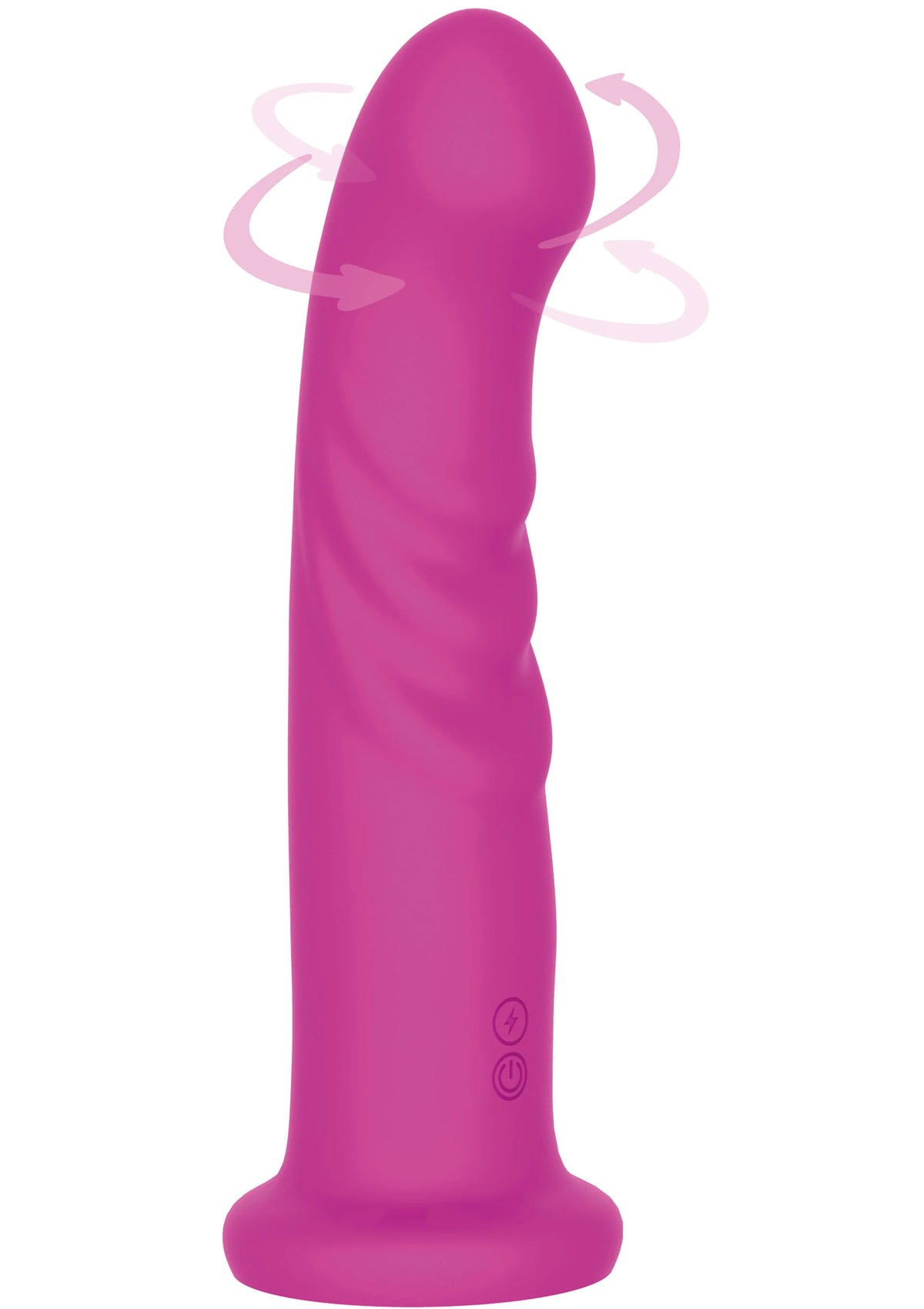 Bestel: Rotating Vibrator by Playhouse Delight - bij Happytoys: de erotische sex webshop | liever Happy dan Easy ⭐⭐⭐⭐⭐ - Default Title - 25570 - PINK