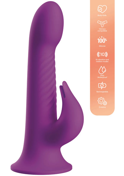 Rotating Flutter Rabbit Vibrator