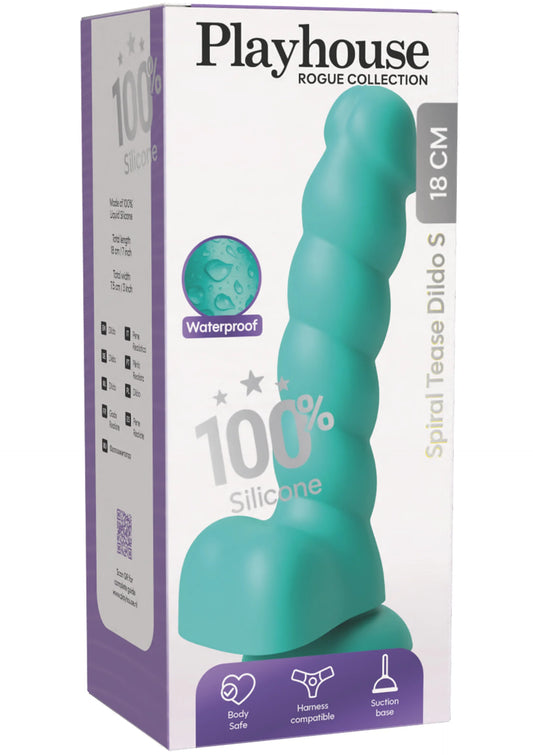 Spiral Tease Dildo Silicone S Playhouse Rogue