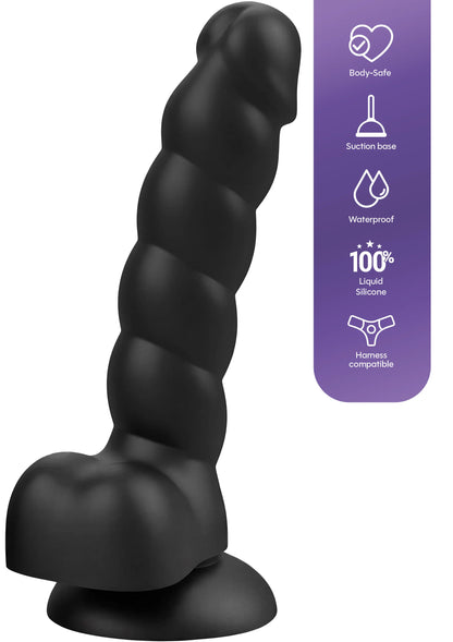 Spiral Tease Dildo Silicone XL by Playhouse Rogue
