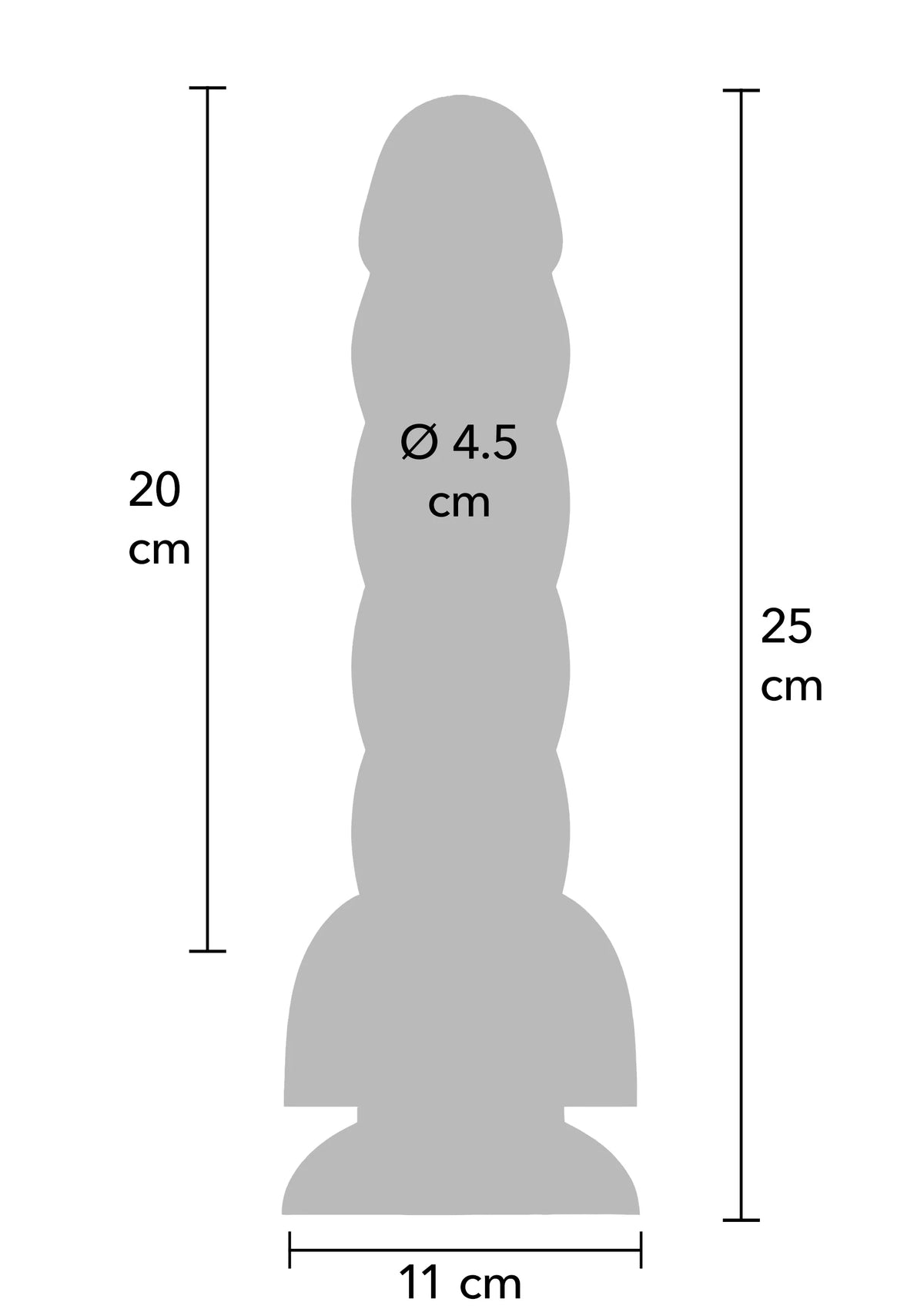 Spiral Tease Dildo Silicone XL by Playhouse Rogue