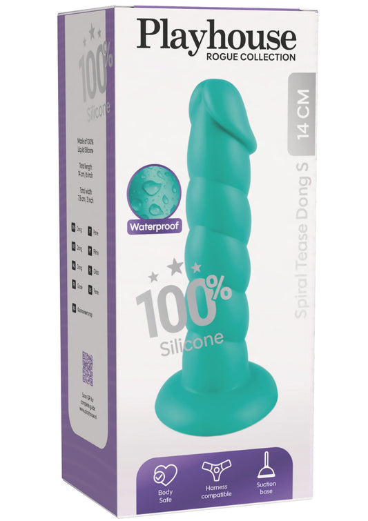 Spiral Tease Dong Silicone S by Playhouse Rogue