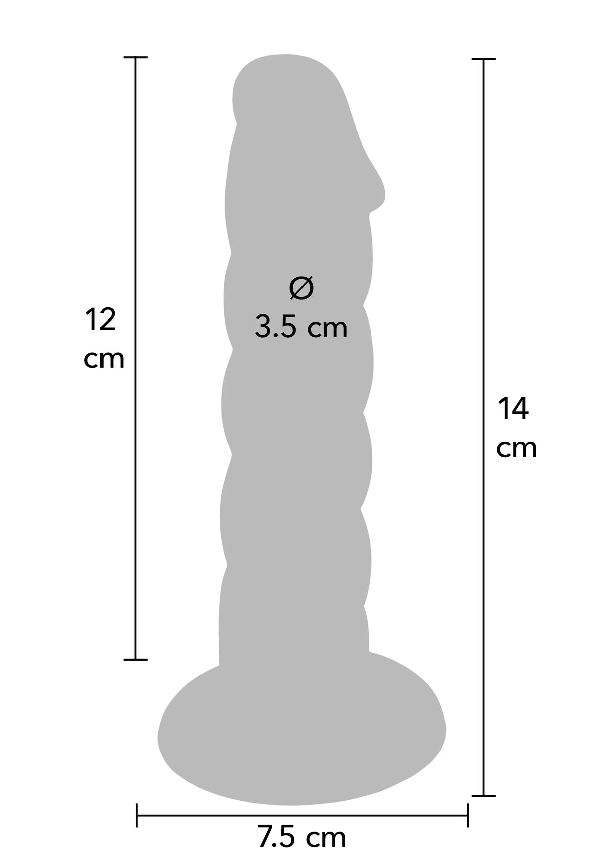 Spiral Tease Dong Silicone S by Playhouse Rogue