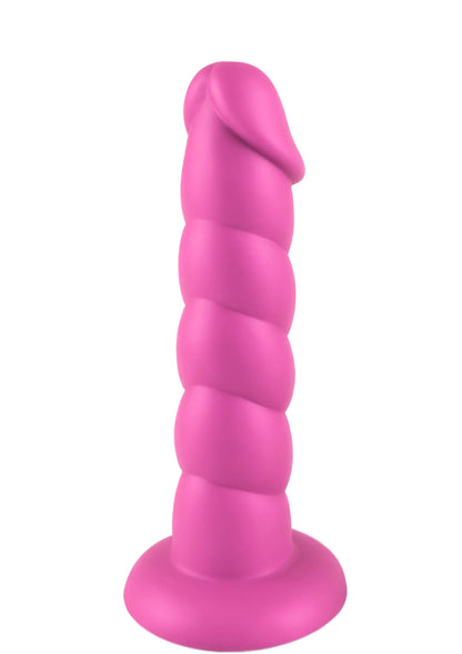 Bestel: Spiral Tease Dong Silicone M by Playhouse Rogue - dildo bij Happytoys.nl, happytoys.be, Happytoys.ae: erotische sex webshop | liever Happy dan Easy ⭐⭐⭐⭐⭐ - Default Title - 25683 - PINK