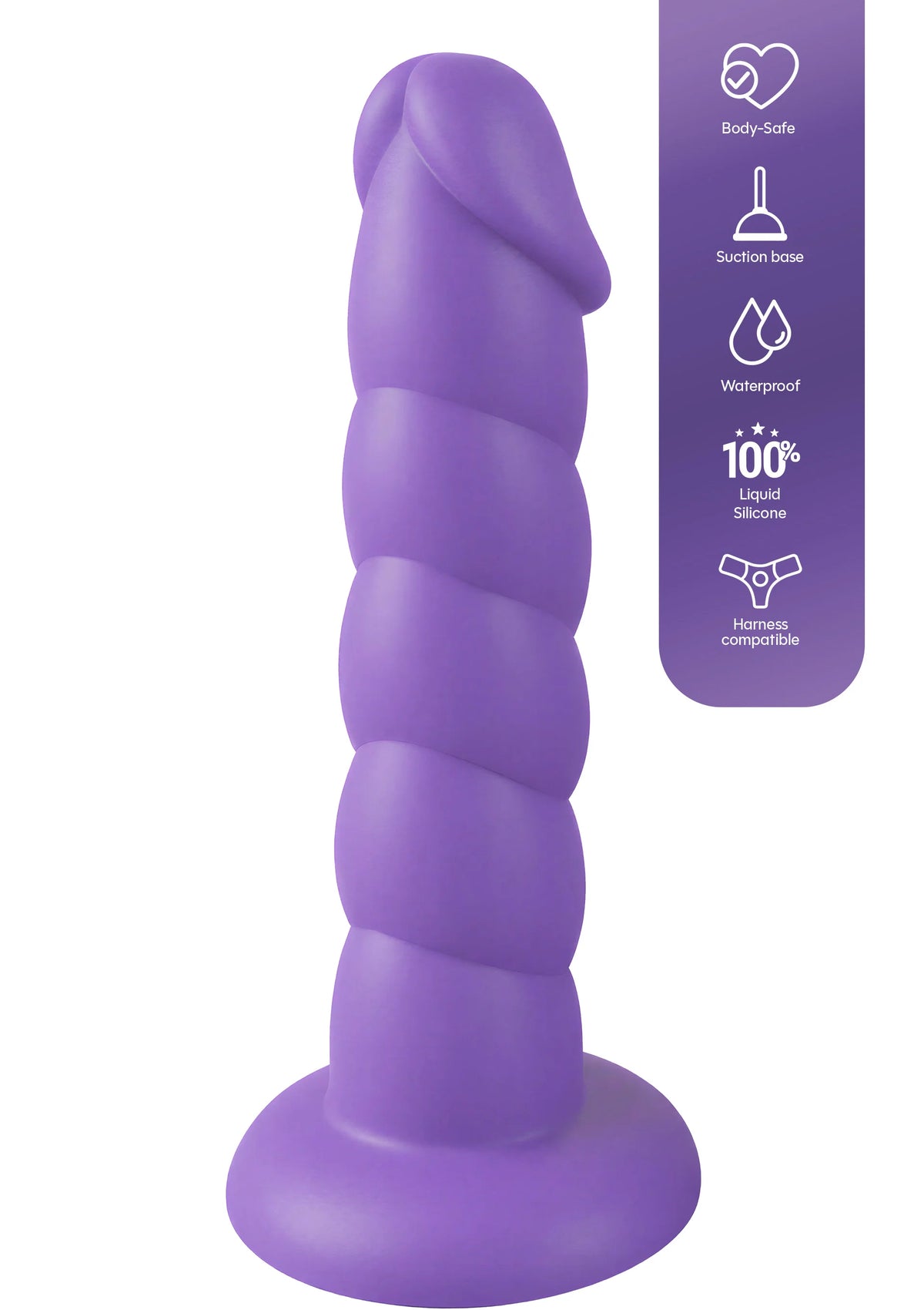 Spiral Tease Dong Silicone L by Playhouse Rogue