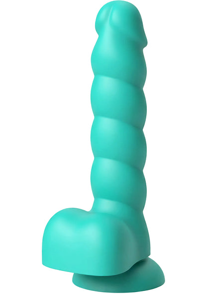 Spiral Tease Vibrating Dildo Silicone S by Playhouse Rogue