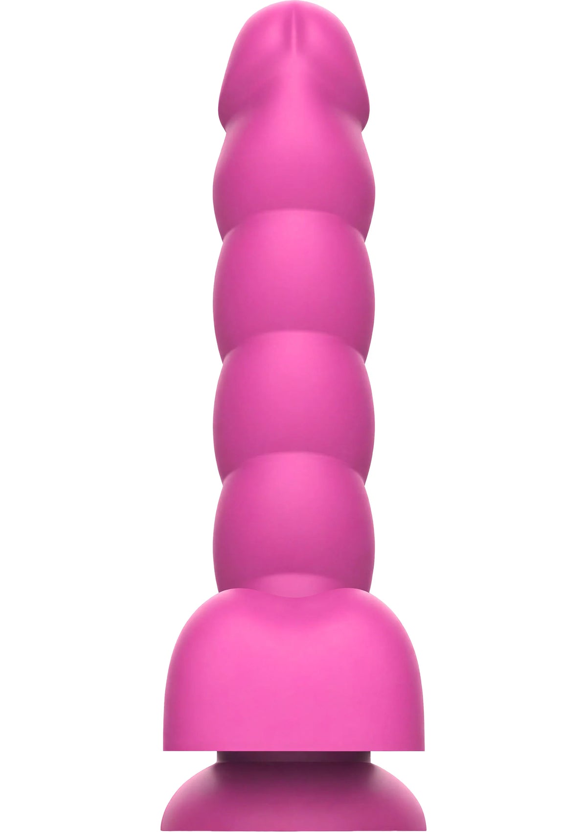Spiral Tease Vibrating Dildo Silicone M by Playhouse Rogue