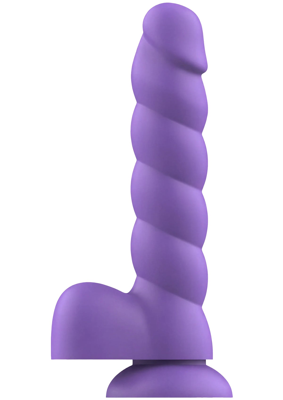 Spiral Tease Vibrating Dildo Silicone L by Playhouse Rogue