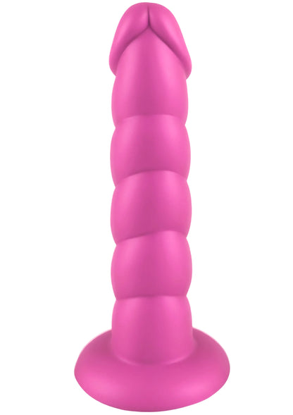 Spiral Tease Vibrating Dong Silicone M by Playhouse Rogue