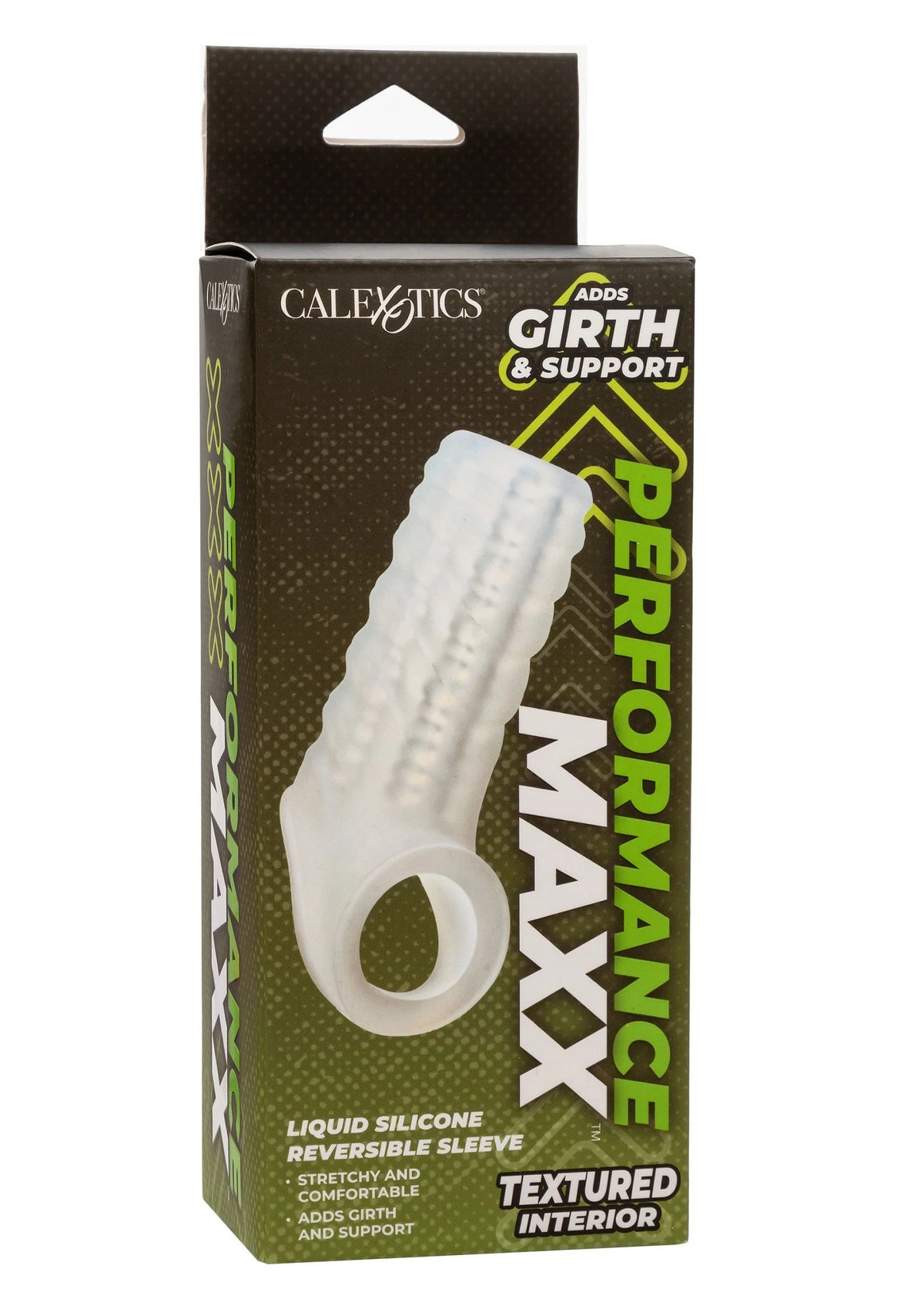 Bestel: Silicone Reversible Sleeve by CalExotics - bij Happytoys: de erotische sex webshop | liever Happy dan Easy ⭐⭐⭐⭐⭐