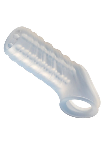 Bestel: Silicone Reversible Sleeve by CalExotics - bij Happytoys: de erotische sex webshop | liever Happy dan Easy ⭐⭐⭐⭐⭐