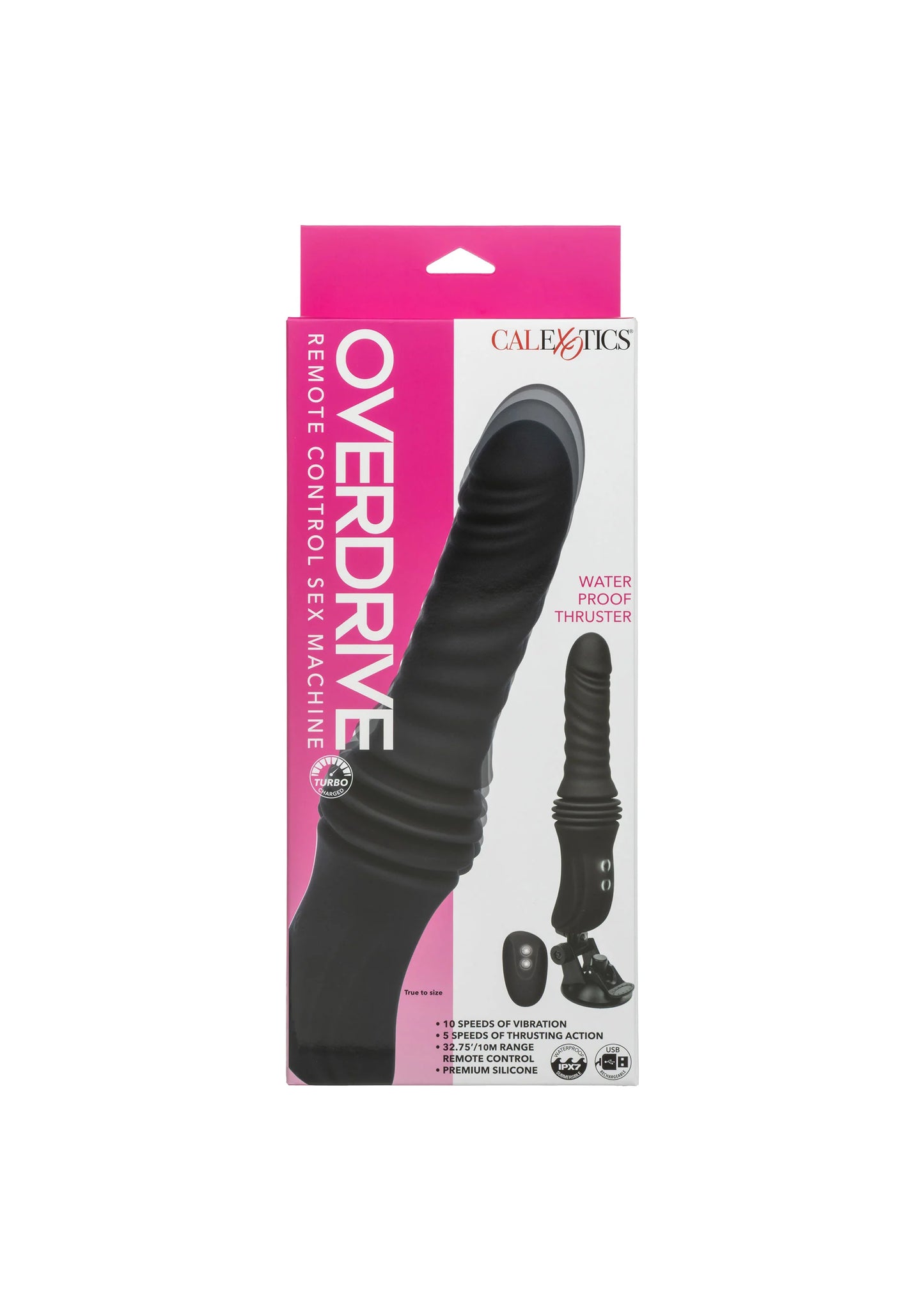 Overdrive Seks Machine Thruster by CalExotics Overdrive