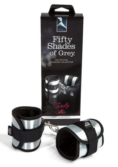Bestel: Totally His Soft Handcuffs Fifty Shades of Grey - bij Happytoys: de erotische sex webshop | liever Happy dan Easy ⭐⭐⭐⭐⭐