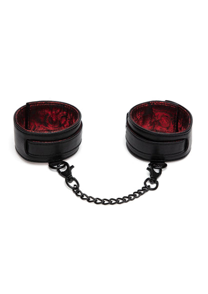 Bestel: Sweet Anticipation Ankle Cuffs by Fifty Shades of Grey - bij Happytoys: de erotische sex webshop | liever Happy dan Easy ⭐⭐⭐⭐⭐ - Default Title - 29053 - RED