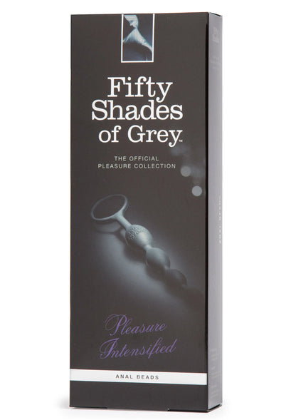 Bestel: Pleasure Intensified Anal Beads by Fifty Shades of Grey - bij Happytoys: de erotische sex webshop | liever Happy dan Easy ⭐⭐⭐⭐⭐